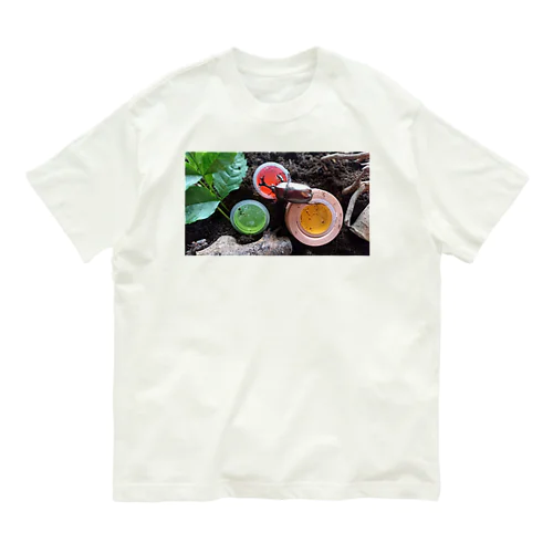 脚長カリブ オーガニックコットンTシャツ