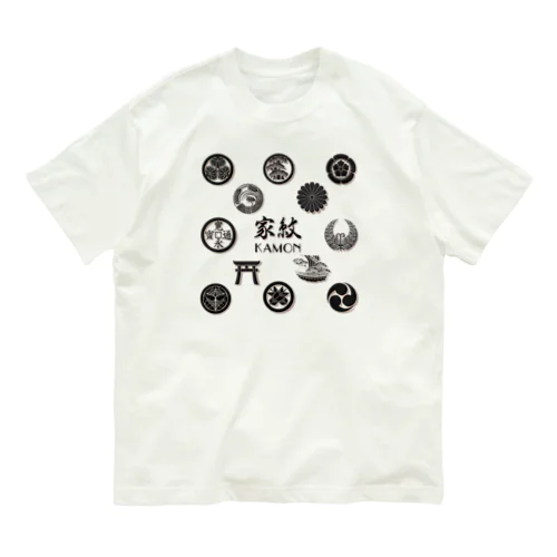 男の家紋 Organic Cotton T-Shirt