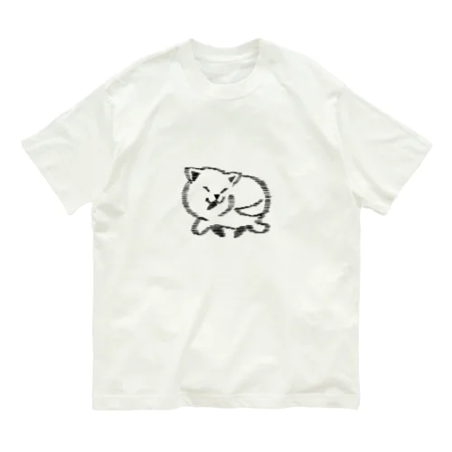 しっぽ追い犬 Organic Cotton T-Shirt