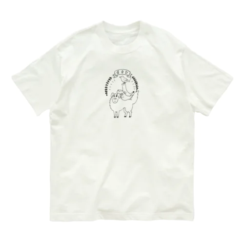 4柱のブレーメン オーガニックコットンTシャツ