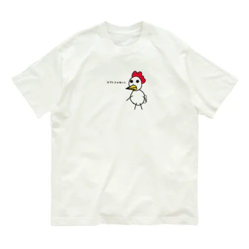 ニワトリの林さん Organic Cotton T-Shirt