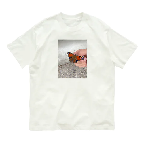 クジャクチョウ オーガニックコットンTシャツ