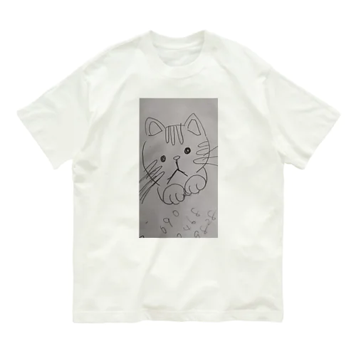 にゃんたろう オーガニックコットンTシャツ