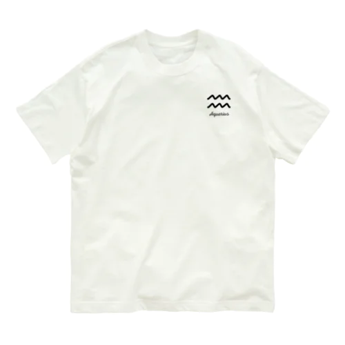 みずがめ座 Organic Cotton T-Shirt