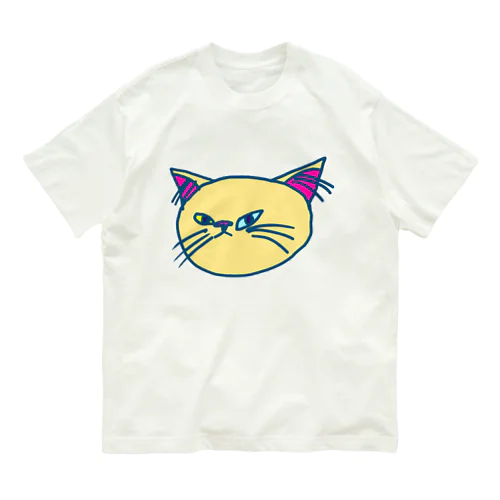 生意気ねこ Organic Cotton T-Shirt