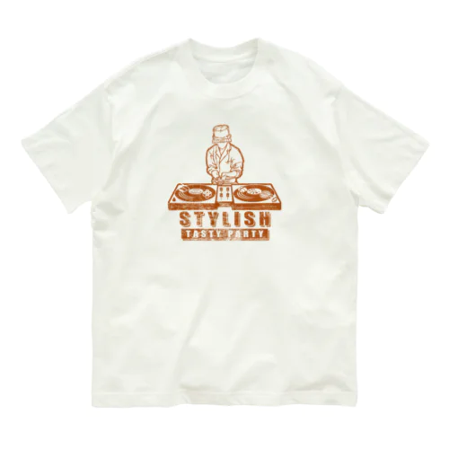 Sushi craftsman オーガニックコットンTシャツ