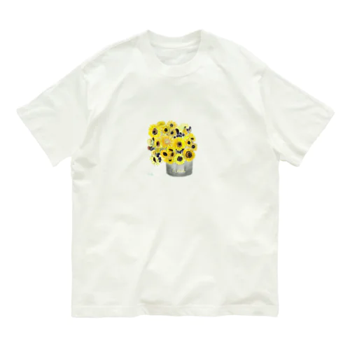 sunflowers オーガニックコットンTシャツ