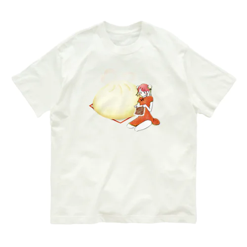 肉まんと酢醤油ガール Organic Cotton T-Shirt