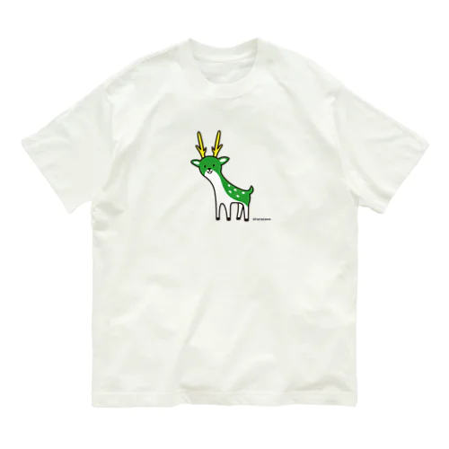 もりしかさん Organic Cotton T-Shirt