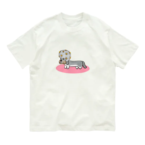 デイジーなダンディーディンモントテリア Organic Cotton T-Shirt