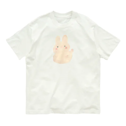 うさぎつむり Organic Cotton T-Shirt