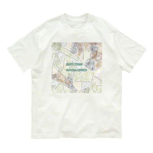 QuiteStone MatchaSweets オーガニックコットンTシャツ