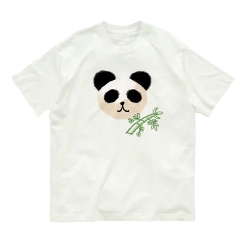 パンダちゃん オーガニックコットンTシャツ