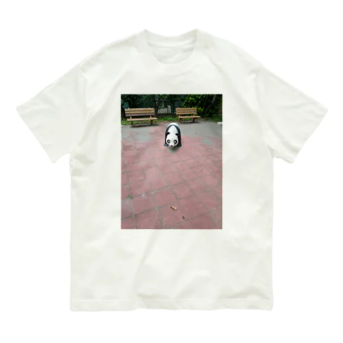 パンダ公園 Organic Cotton T-Shirt