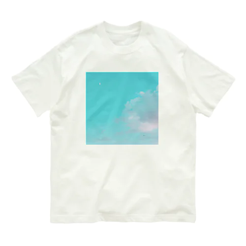 月　色違い Organic Cotton T-Shirt