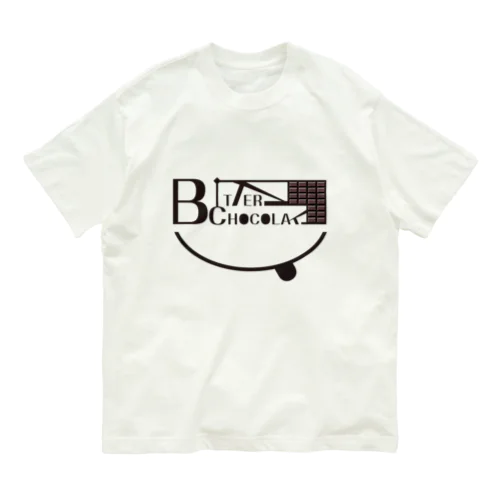 ビターチョコレート オーガニックコットンTシャツ