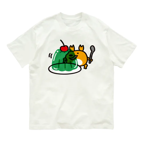 カニぞうとゼリー Organic Cotton T-Shirt