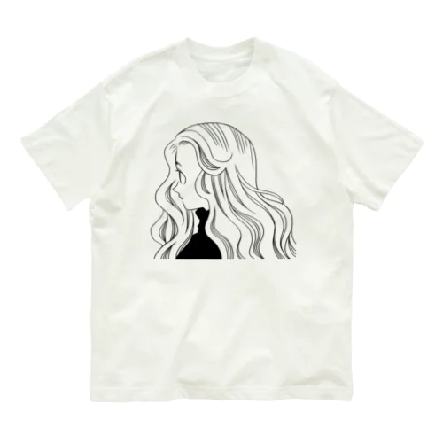 みつめる横顔 Organic Cotton T-Shirt