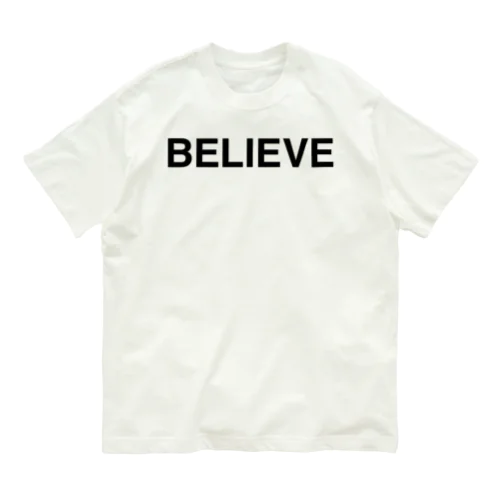 BELIEVE-ビリーブ- オーガニックコットンTシャツ