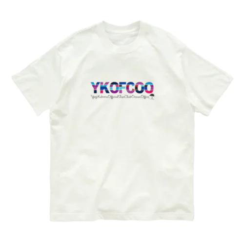 YKOFCOOロゴ オーガニックコットンTシャツ