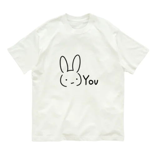 you オーガニックコットンTシャツ