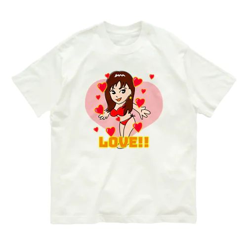 ラジオディレクターりかちゃん オーガニックコットンTシャツ