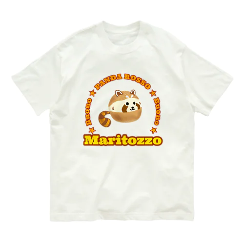 レッサーマリトッツォ オーガニックコットンTシャツ