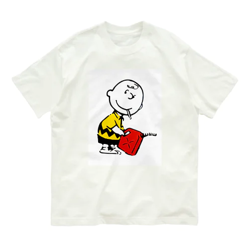 Charlie Brown Firestarter オーガニックコットンTシャツ