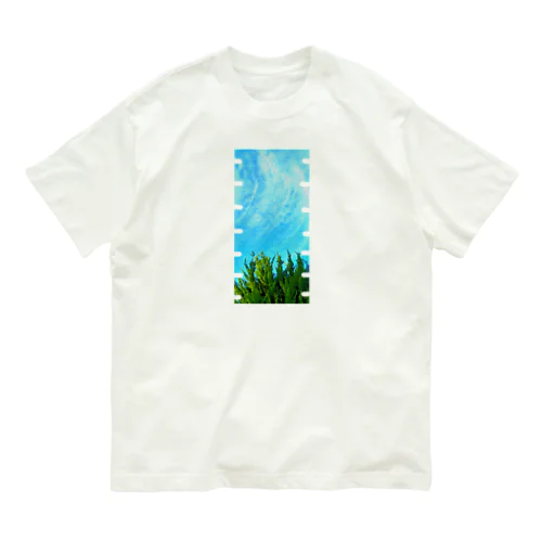 無題　空へ Organic Cotton T-Shirt