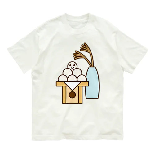 月見団子 オーガニックコットンTシャツ