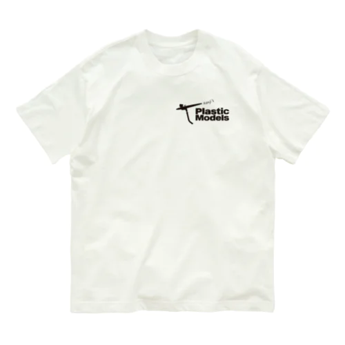 KPMロゴTシャツ - 白 Organic Cotton T-Shirt