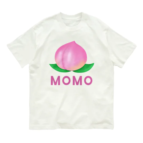 桃のTシャツ・パーカー・マグカップ可愛いグッズ Organic Cotton T-Shirt