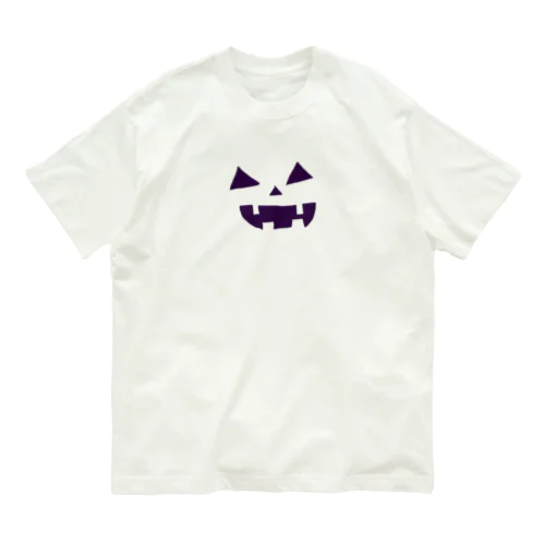 ハロウィンおばけカボチャ🎃 Organic Cotton T-Shirt