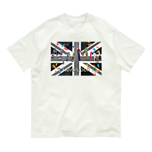 Minmin revolution UJ  オーガニックコットンTシャツ