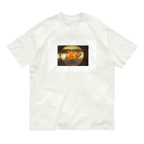 pizza オーガニックコットンTシャツ