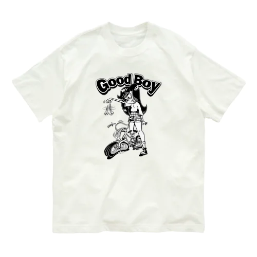 "Good Boy" オーガニックコットンTシャツ