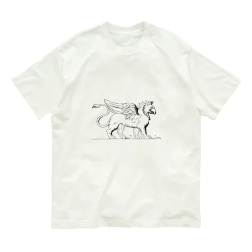 グリフィンギリシャ神話  Organic Cotton T-Shirt