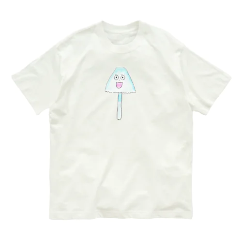 ソライロタケくん#pippi手書きイラスト オーガニックコットンTシャツ