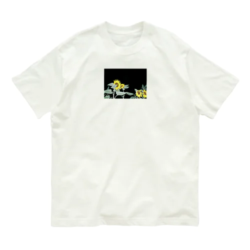 夜の向日葵 Organic Cotton T-Shirt