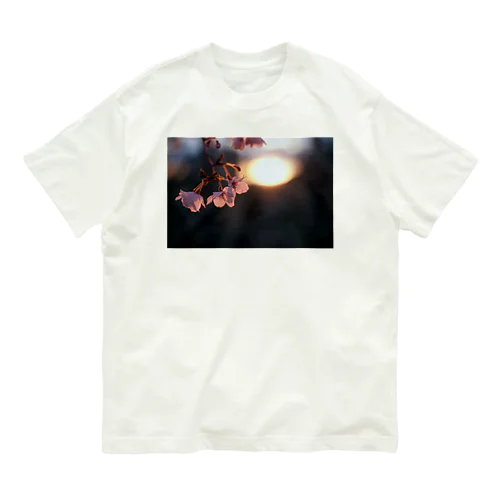 さくらと夕陽 Organic Cotton T-Shirt