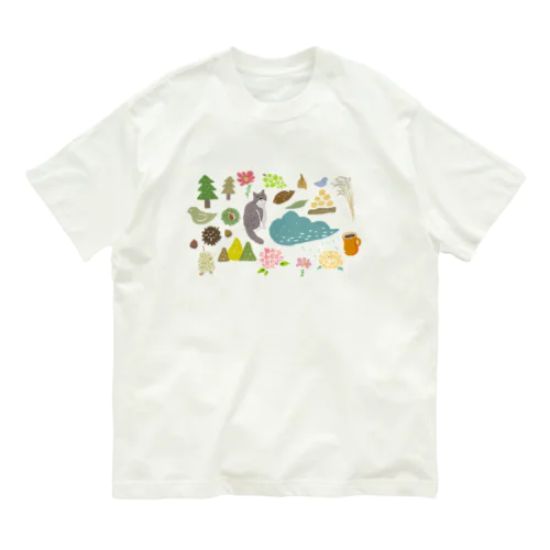 秋 Organic Cotton T-Shirt