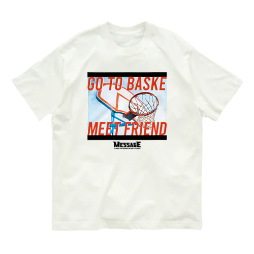 BAKSE FRIEND オーガニックコットンTシャツ