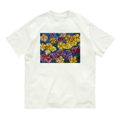 Flower of the sea オーガニックコットンTシャツ