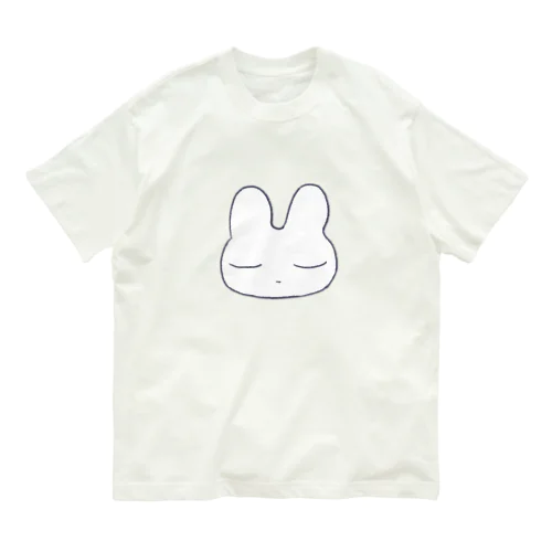 おやすみうさぎちゃん オーガニックコットンTシャツ