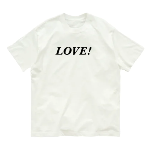 爆イケの背中　バックプリント Organic Cotton T-Shirt