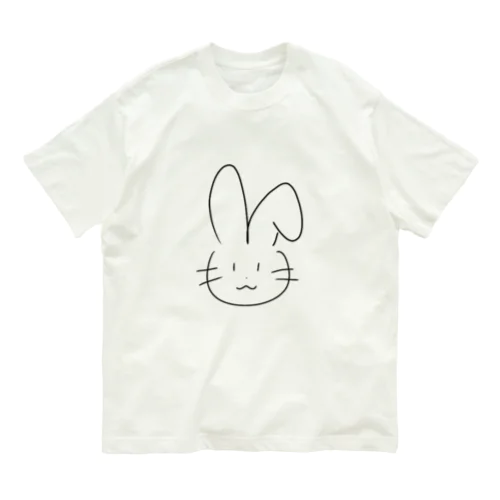 うさぎのうさうさみ♡ オーガニックコットンTシャツ