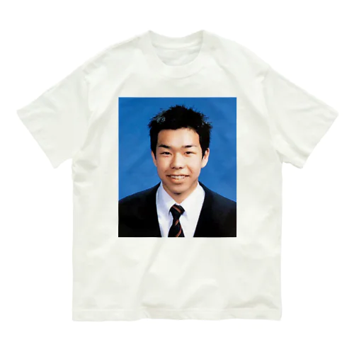 DJ ZET #オリジナル納豆 卒アル豆 Organic Cotton T-Shirt