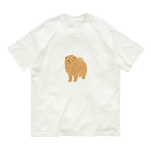 チャウチャウ オーガニックコットンTシャツ