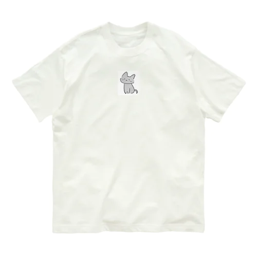 ねこさん オーガニックコットンTシャツ