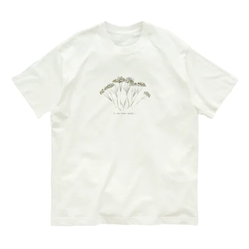 飛沫をあげたら Organic Cotton T-Shirt